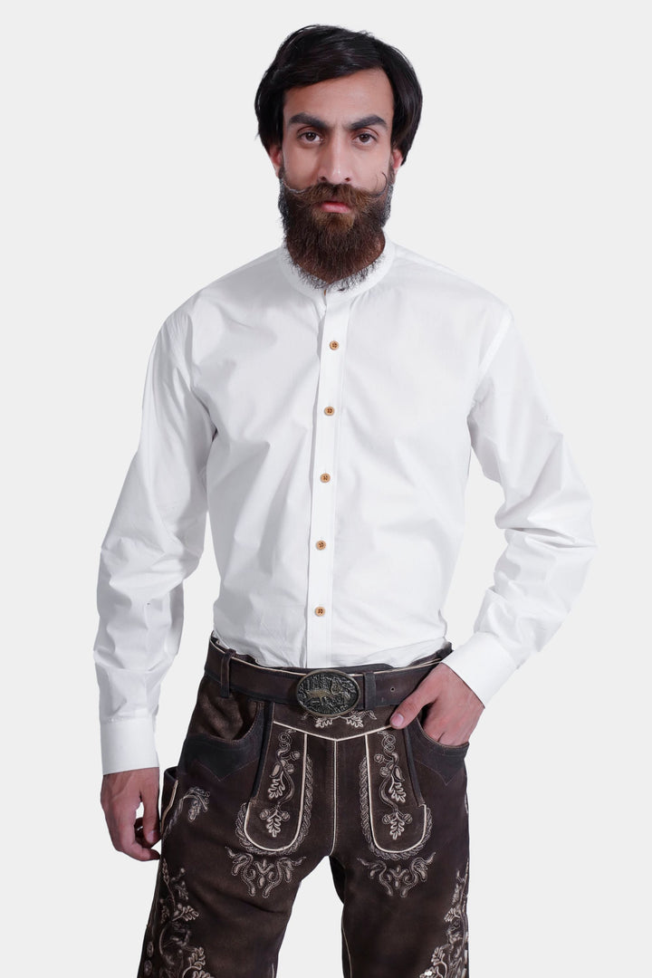Wütender Hirsch Eibsee Lederhosen
