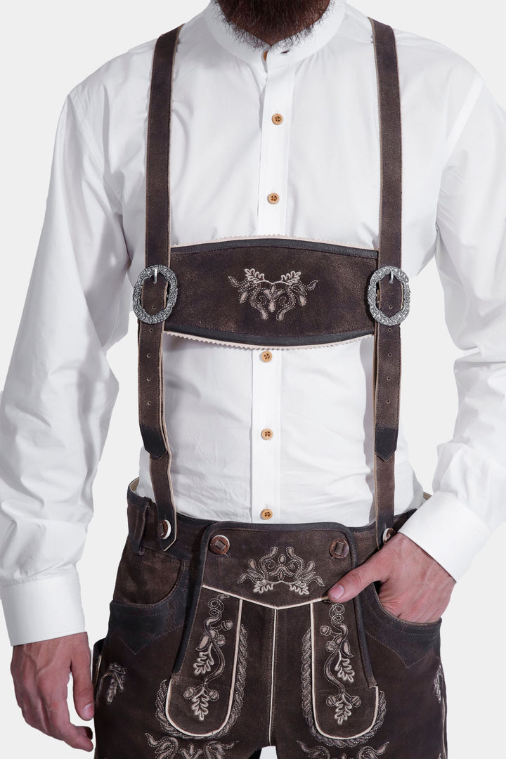 Wütender Hirsch Eibsee Lederhosen