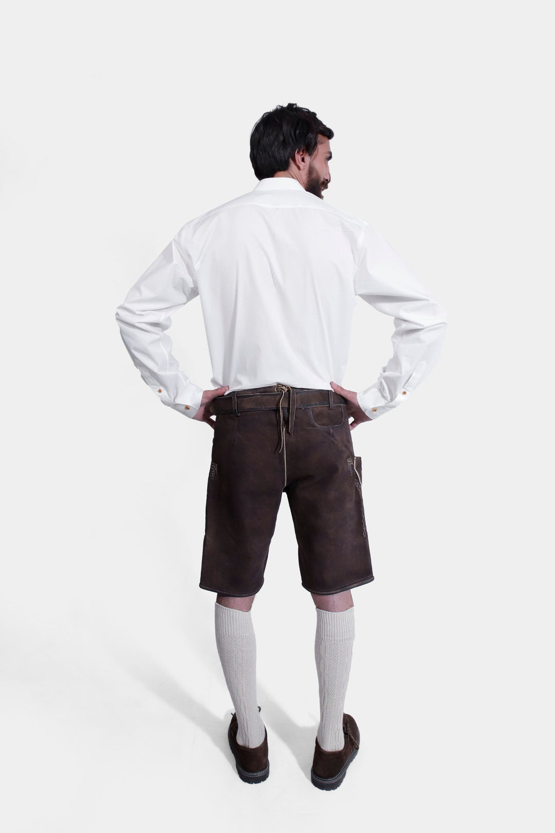 Wütender Hirsch Eibsee Lederhosen