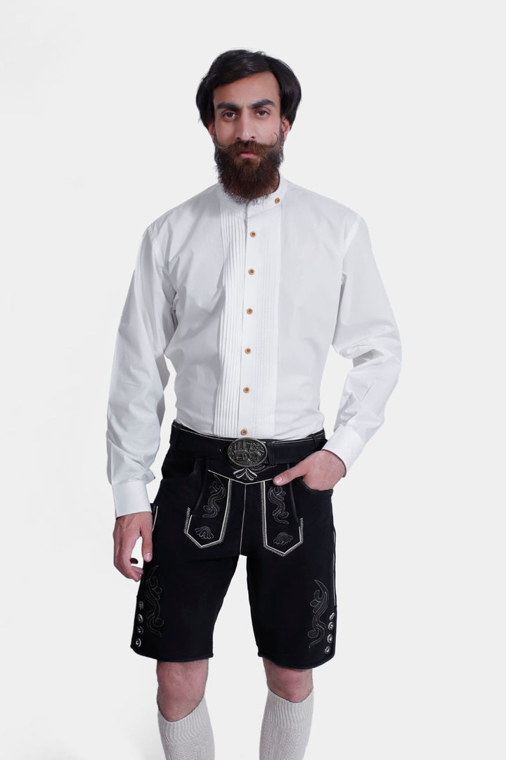 Christoph Waltz Schwarze Lederhosen