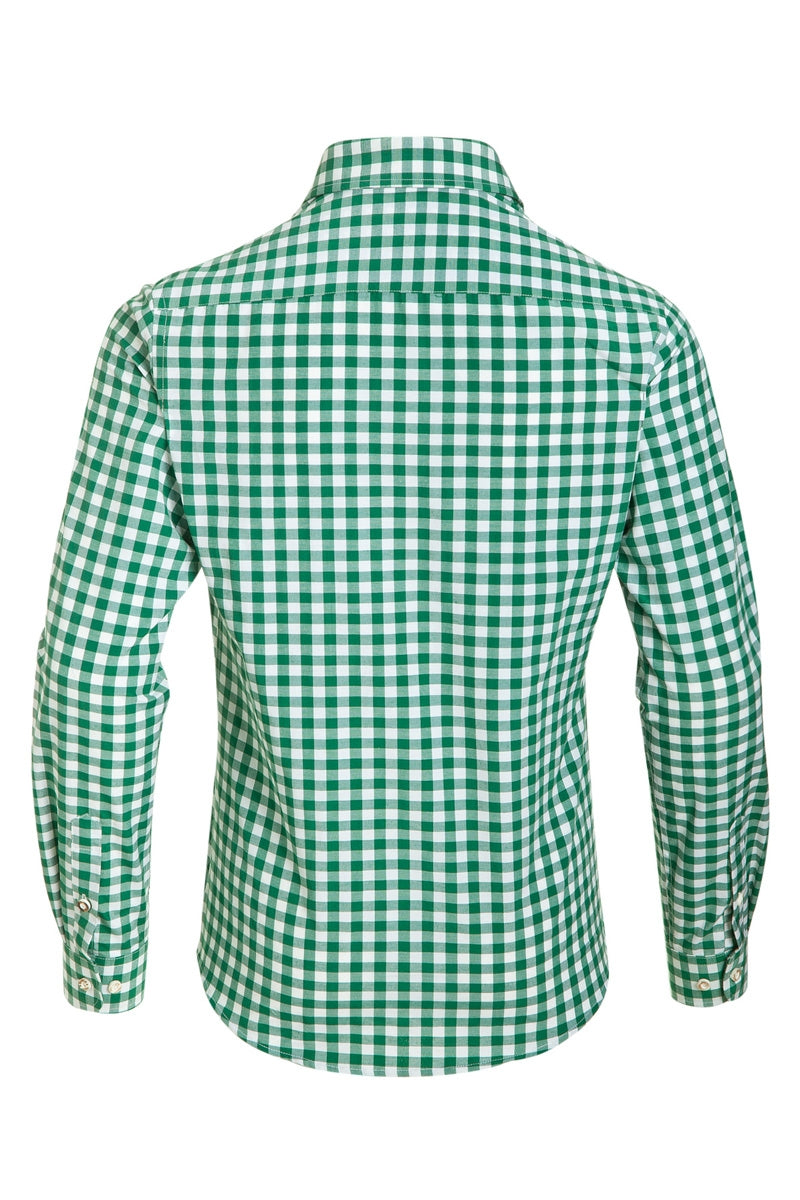 Bayerisches Slim-Shirt Tannengrün
