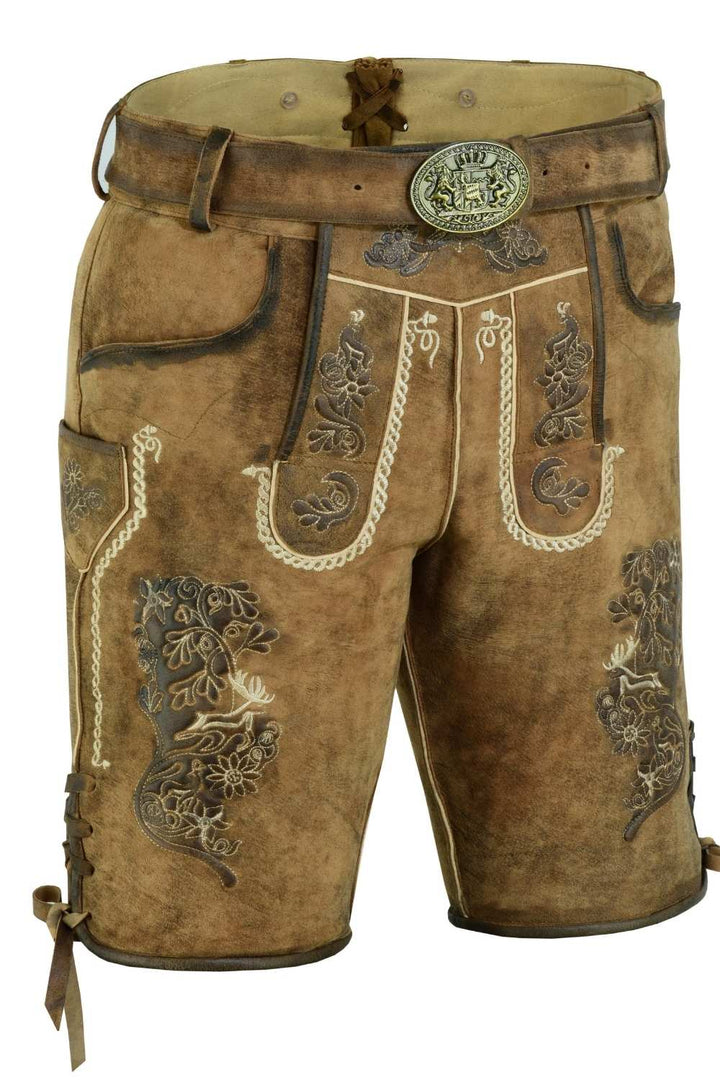 Sächsische Flussstein-Lederhose