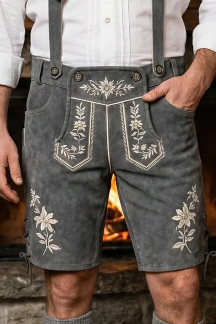 Stephansdom Lederhosen In Grey